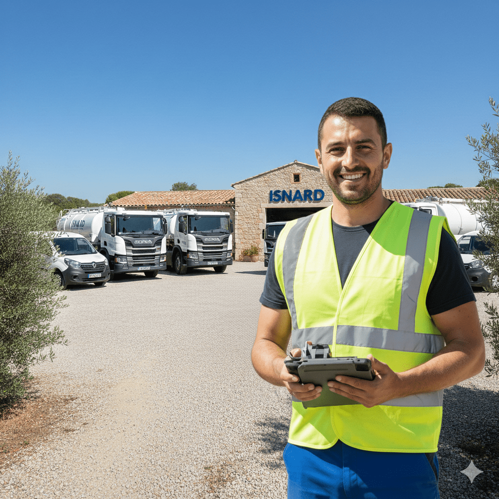 Camion ISNARD Assainissement