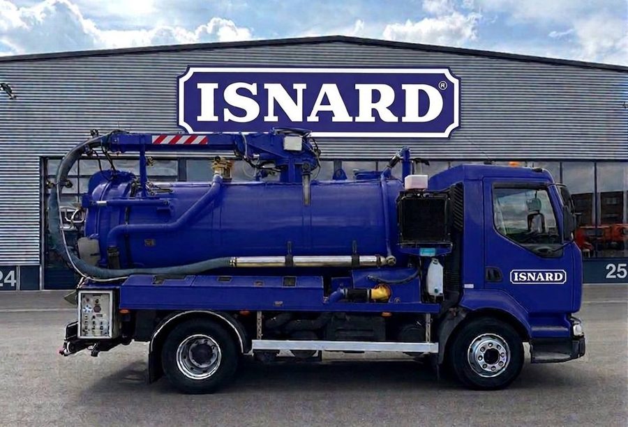 Camion hydrocureur ISNARD Assainissement
